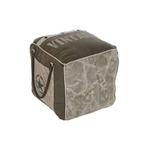 Jastuk DKD Home Decor podni 42 x 42 x 43 cm Siva Vintage Cijena