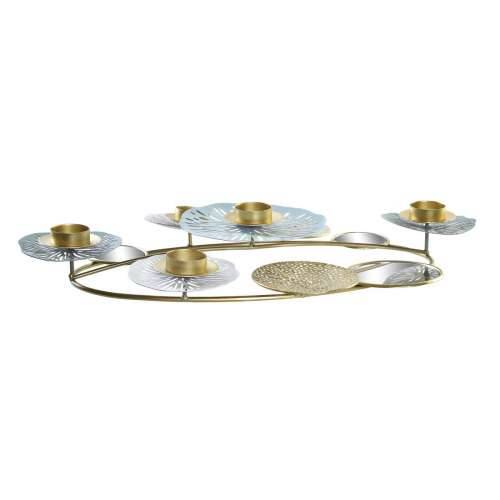 Svijećnjak DKD Home Decor Ogledalo zlatan Metal Metvica Waterlily (54 x 33 x 8 cm) Cijena