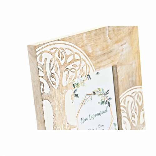 Okvir za sliku DKD Home Decor Bijela Smeđa Drvo Kristal Drvo Manga drvo Indijac 20 x 2 x 25,5 cm Cijena
