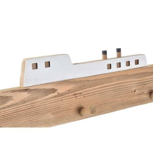 Zidna vješalica DKD Home Decor 91 x 8,5 x 20 cm Prirodno Drvo Barco Cijena
