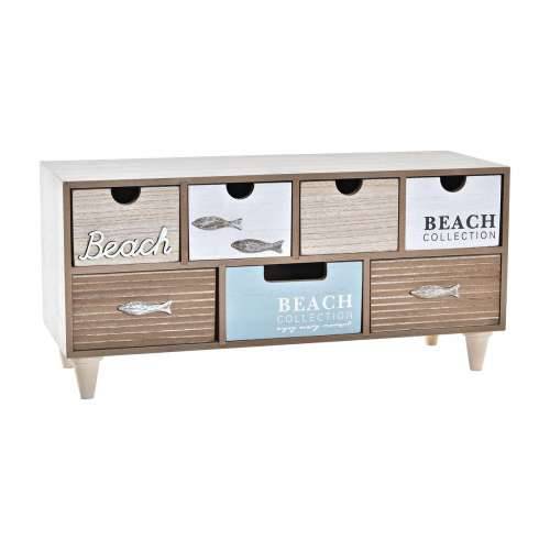 Kutija za nakit DKD Home Decor 40 x 16 x 19 cm Drvo Smeđa Turkizno Cijena