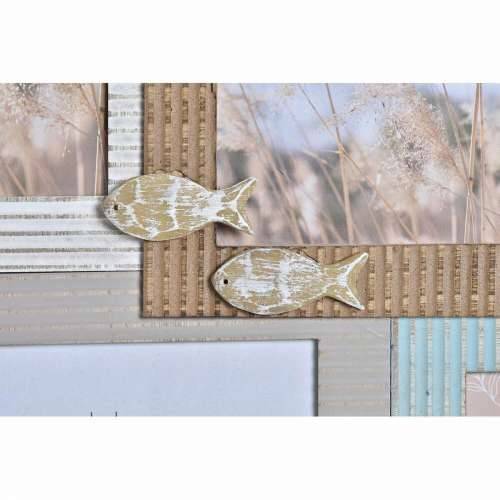 Okvir za sliku DKD Home Decor Beach 46,5 x 2 x 44,5 cm Drvo Mornar Cijena