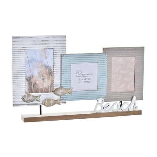 Okvir za sliku DKD Home Decor Beach Mornar 43 x 5 x 27 cm Cijena