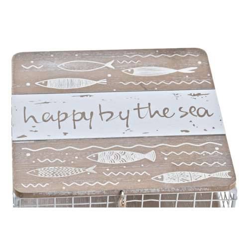 Cutie Decorativă DKD Home Decor Bijela Smeđa Drvo Metal Spirale Mediteran Cijena