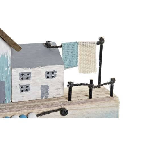 Ukrasna figura DKD Home Decor Plava 38,5 x 5,8 x 17,2 cm Prirodno Luka Cijena