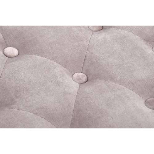 Stolac DKD Home Decor Roza Prirodno Svetlo roza Poliester Drvo Kaučukovac 112 x 38 x 48 cm Cijena
