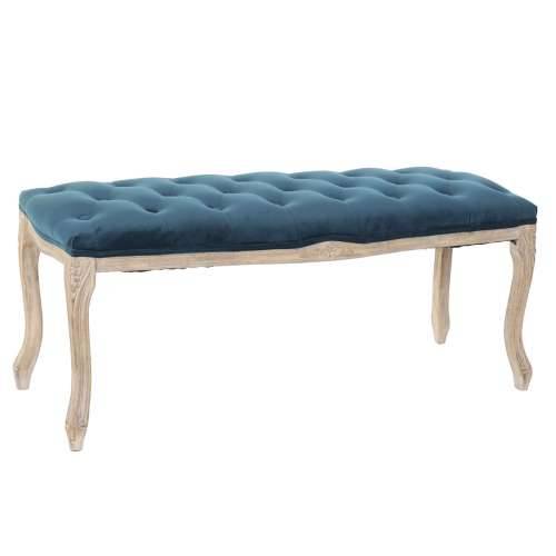 Stolac DKD Home Decor Poliester Baršun Kaučukovac Zelena (110 x 37 x 49 cm) Cijena