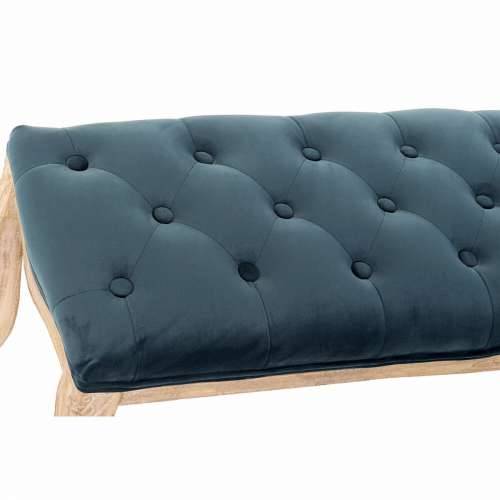 Stolac DKD Home Decor Poliester Baršun Kaučukovac Zelena (110 x 37 x 49 cm) Cijena