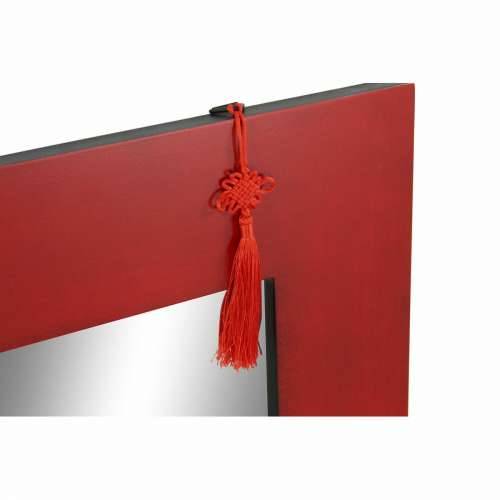 Zidno ogledalo DKD Home Decor Crna Crvena Orijentalno 70 x 2 x 90 cm Cijena