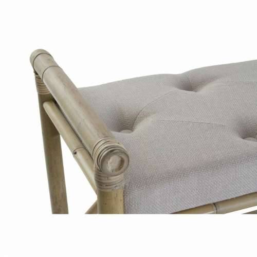Stolac DKD Home Decor Prirodno Bež Smeđa Pamuk Bambus (100 x 44 x 55 cm) Cijena