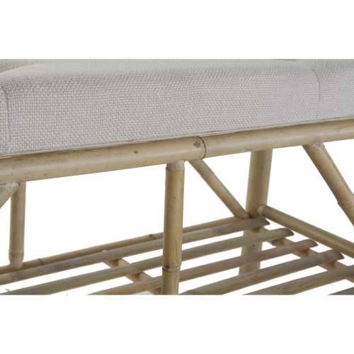 Stolac DKD Home Decor Prirodno Bež Smeđa Pamuk Bambus (100 x 44 x 55 cm) Cijena