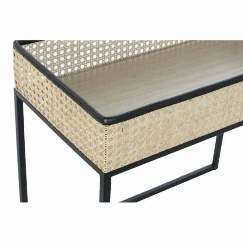 Stolić za dnevni boravak DKD Home Decor Crna Prirodno 60 x 30 x 50 cm Cijena