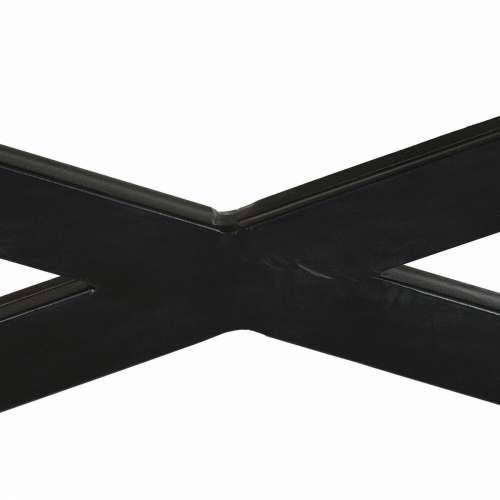 Stolić za dnevni boravak DKD Home Decor Crna Prirodno Drvo Metal 120 x 120 x 55 cm Cijena