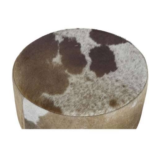 Tabure DKD Home Decor Bijela Smeđa Prirodno Koža Drvo 42 x 42 x 77 cm Cijena