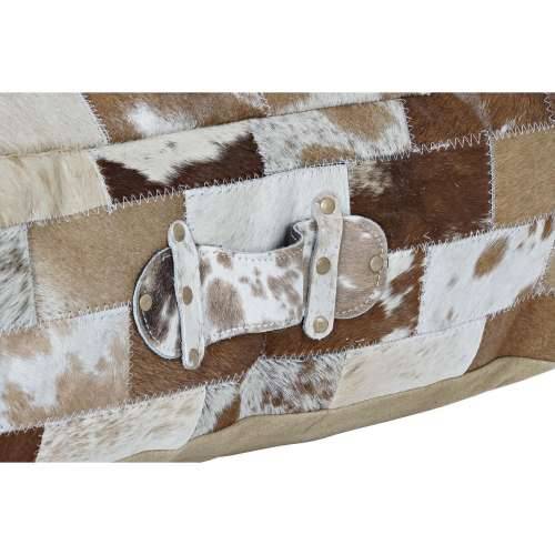Jastuk DKD Home Decor podni Poliester Koža Aluminij Pisana Kolonijalni (60 x 60 x 20 cm) Cijena