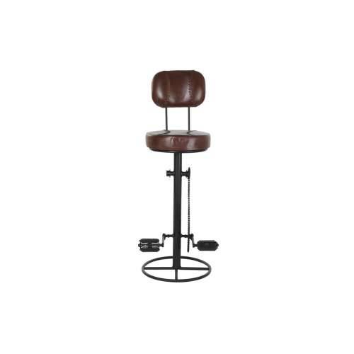 Tabure DKD Home Decor 45 x 46 x 118 cm Crna Metal Smeđa Cijena
