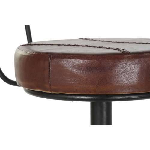 Tabure DKD Home Decor 45 x 46 x 118 cm Crna Metal Smeđa Cijena