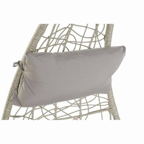 Viseća vrtna fotelja DKD Home Decor 82 x 75 x 125 cm Metal sintetički ratan Svjetlo siva (82 x 75 x 125 cm) Cijena