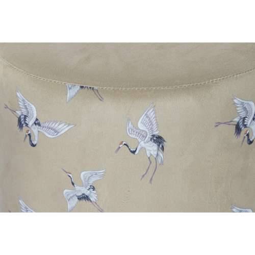 Naslonjač za Noge DKD Home Decor Siva zlatan Horčica Metal Ptica Orijentalno 32 x 32 x 38 cm (2 kom.) Cijena