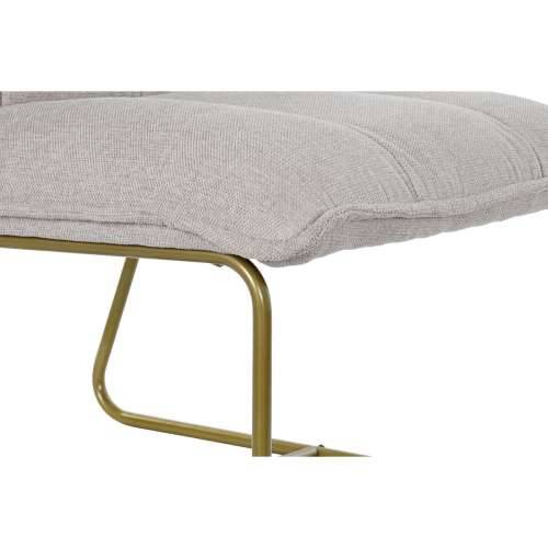 Fotelja DKD Home Decor Bež zlatan Metal Poliester (66 x 71 x 77 cm) Cijena