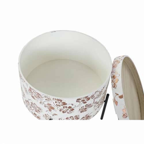 Pomoćni stolić DKD Home Decor Bijela Crna 38 x 38 x 39 cm Cijena