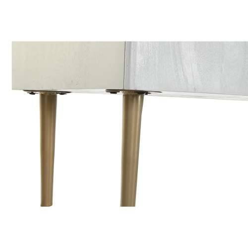 Hodnik DKD Home Decor Bijela zlatan 90 x 45 x 74 cm Cijena