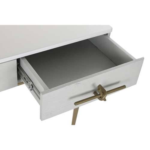 Hodnik DKD Home Decor Bijela zlatan 90 x 45 x 74 cm Cijena