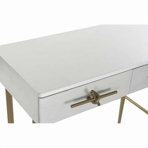 Hodnik DKD Home Decor Bijela zlatan 90 x 45 x 74 cm Cijena