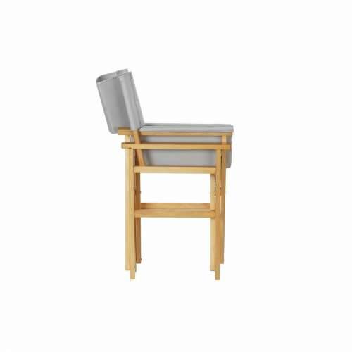 Dārza krēsls DKD Home Decor Siva Prirodno Borovina 56 x 48 x 87 cm (56 x 48 x 87 cm) Cijena
