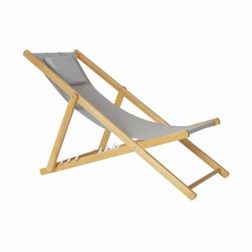 Pludmales guļamkrēsls DKD Home Decor Siva 77 cm 57,5 x 113 x 77 cm Prirodno (57,5 x 113 x 77 cm) Cijena