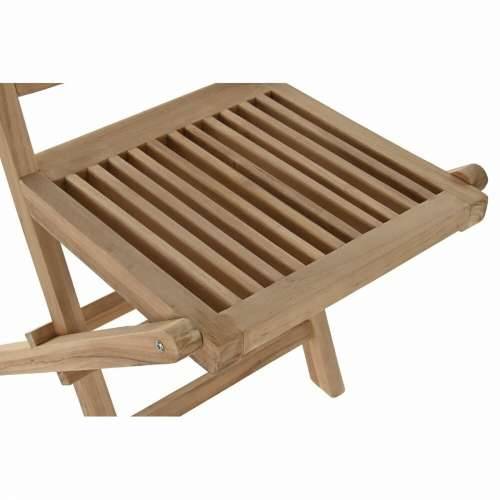 Dārza krēsls DKD Home Decor Smeđa 57 x 47 x 90 cm Tikovina (57 x 47 x 90 cm) Cijena