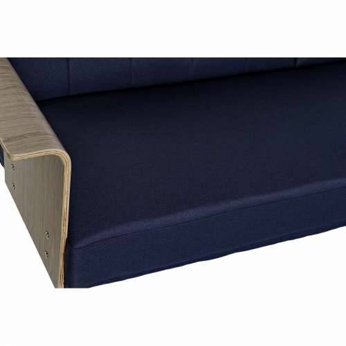 Kauč za izvlačenje DKD Home Decor Plava Smeđa Crna Metal moderan gradski 203 x 87 x 81 cm Cijena