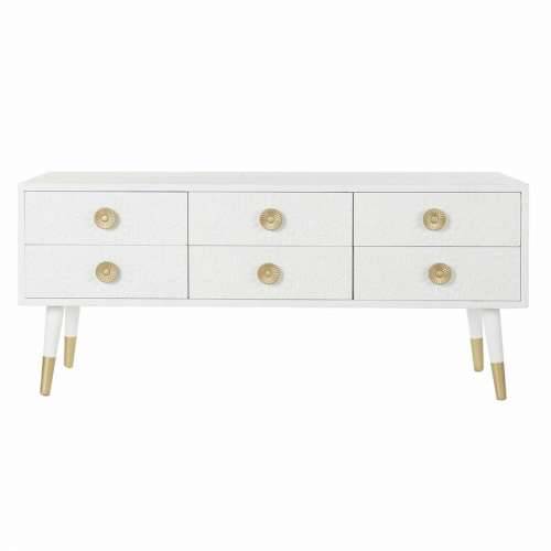 Namještaj za TV kabinet DKD Home Decor Bijela zlatan Jela Drvo MDF 120 x 42 x 54 cm Cijena