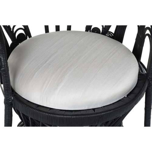 Vrtna fotelja DKD Home Decor Bijela Crna 96 x 66 x 145 cm 96 x 66 x 140 cm Cijena
