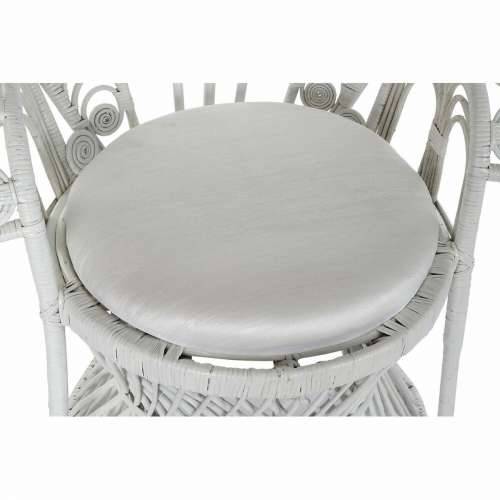 Vrtna fotelja DKD Home Decor Bijela Poliester Metal 30 x 40 cm 96 x 66 x 145 cm 96 x 66 x 140 cm Cijena