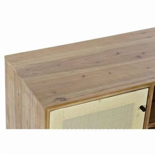 Namještaj za TV kabinet DKD Home Decor Smeđa 140 x 38 x 53 cm Jela Prirodno Ratan Cijena