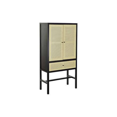 Ormarić DKD Home Decor 80 x 38 x 160 cm Jela Prirodno Crna Cijena
