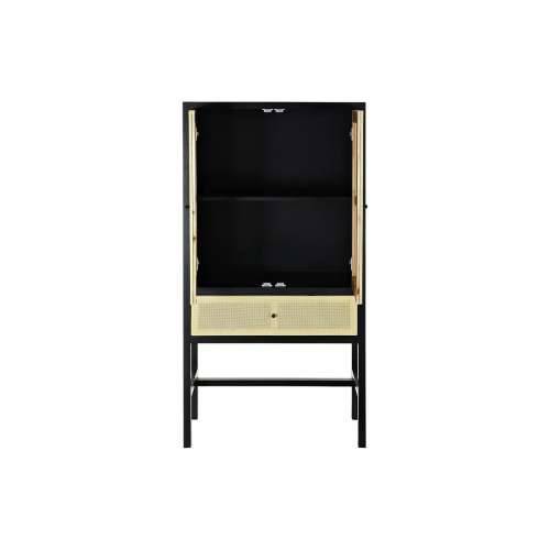 Ormarić DKD Home Decor 80 x 38 x 160 cm Jela Prirodno Crna Cijena