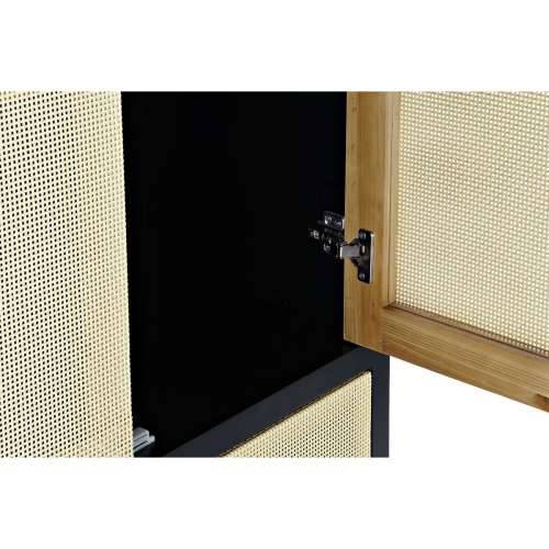 Ormarić DKD Home Decor 80 x 38 x 160 cm Jela Prirodno Crna Cijena