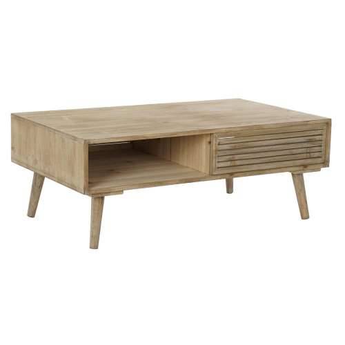 Stol DKD Home Decor 99 x 59 x 38 cm Jela Prirodno Aluminij Cijena
