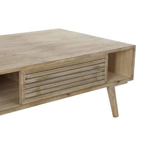 Stol DKD Home Decor 99 x 59 x 38 cm Jela Prirodno Aluminij Cijena