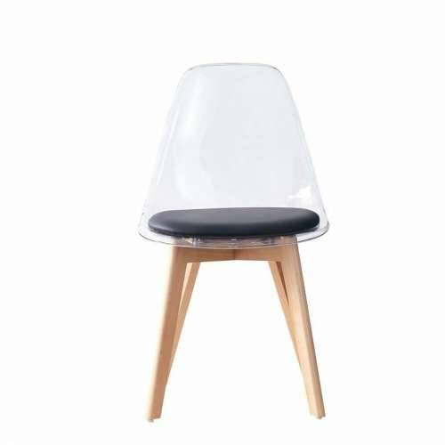 Blagavaonska stolica DKD Home Decor Crna Pisana Prirodno 30 x 40 cm 54 x 47 x 81 cm Cijena