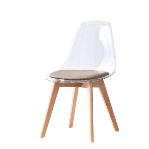 Blagavaonska stolica DKD Home Decor Bež Drvo Polikarbonati 54 x 47 x 81 cm Cijena