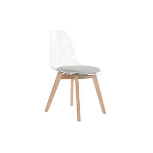 Blagavaonska stolica DKD Home Decor Siva Drvo Polikarbonati 54 x 47 x 81 cm Cijena