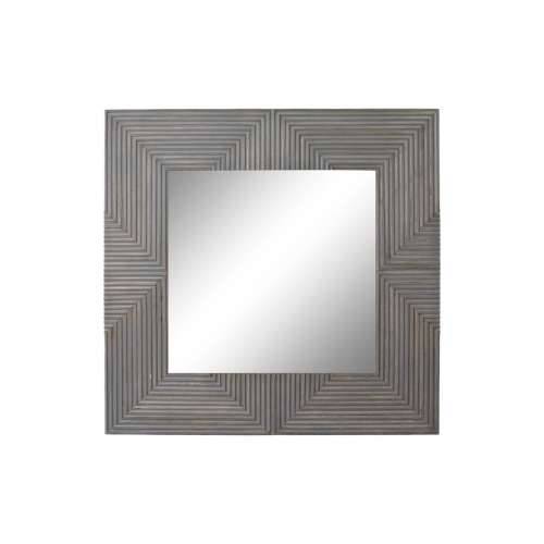 Zidno ogledalo DKD Home Decor Siva 121 x 4 x 121 cm Cijena