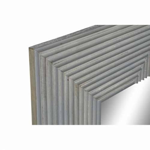 Zidno ogledalo DKD Home Decor Siva 121 x 4 x 121 cm Cijena