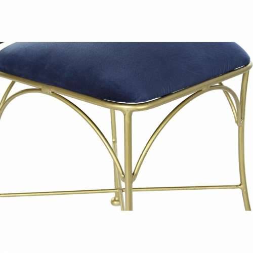 Blagavaonska stolica DKD Home Decor Plava zlatan 45 x 42 x 88,5 cm Cijena