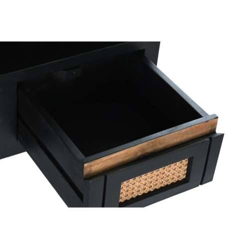 Namještaj za TV kabinet DKD Home Decor Crna Ratan Drvo Manga (145,5 x 40,5 x 60 cm) Cijena