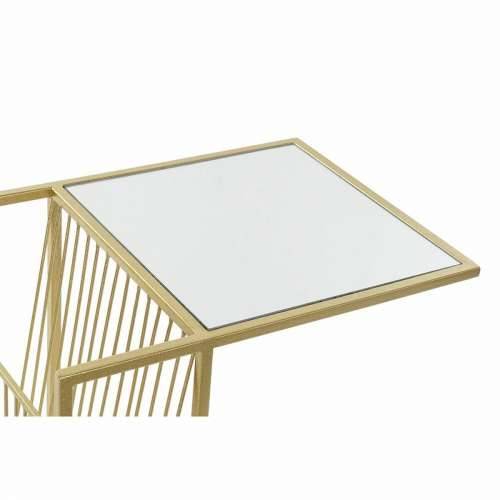 Stalak za časopise DKD Home Decor zlatan Metal Ogledalo 48 x 35 x 71 cm Cijena