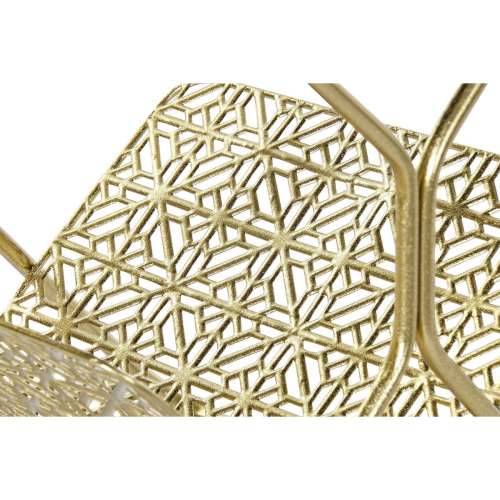 Stalak za časopise DKD Home Decor zlatan Metal Ogledalo 45 x 45 x 55 cm Cijena
